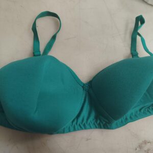 Lingerie See Green Color Padded Bra For Women Size 36