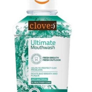 Clove Oral Care Ultimate Cool Mint Antibacterial Mouthwash 250 Ml