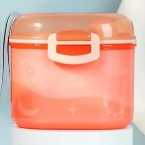 Peach Sprout Spoon Milk Powder Storage Container