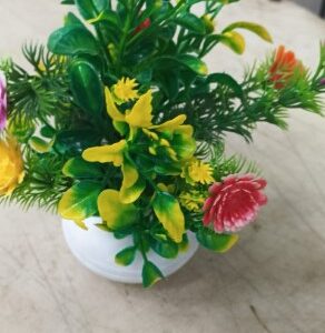 Multicolour Mini Flower Pot For Home Decoration