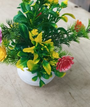 Multicolour Mini Flower Pot For Home Decoration