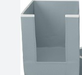 Grey Shirt Stacker Cloth Storage Foldable WardrobeCloset Organize