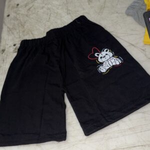 Kids Girls Black Color Shorts Size 5 To 6 Years