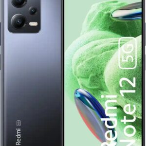 REDMI Note 12 5G Matte Black 128GB 6GB RAM with accessories and box IMEI No 867353066399515
