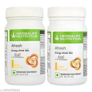 Herbalife nutrition Afresh Energy Drink Ginger 50g Pack of 2