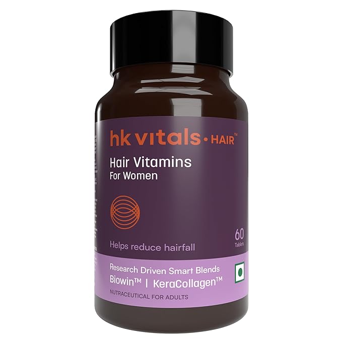 hk vitals Hair Vitamins for Women 60 Tablets