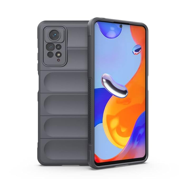 Xiaomi Redmi Note 11 Silicone Back Case Cover Black Colour