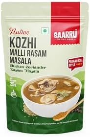 Thillai s Saarru s Kozhi Malli Rasam Masala 25G All Natural Goodness Honoring Tradition 25g