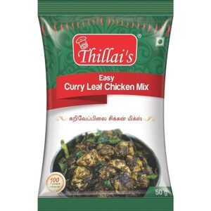 Thillais Easy Curry leaf chicken Mix 50g Pack of 1