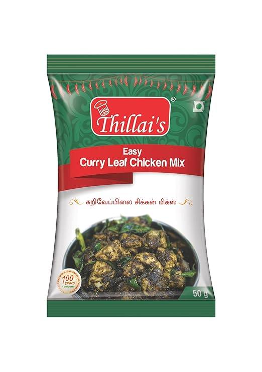 Thillais Easy Curry leaf chicken Mix 50g Pack of 1