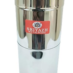 Sriyazh Metalware Stainless Steel Coffee Filter Size 1 200ml B 62mm H 161mm