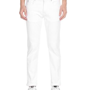 U S Polo Assn Mens Slim Fit Mid Rise Jeans white colour 32 size