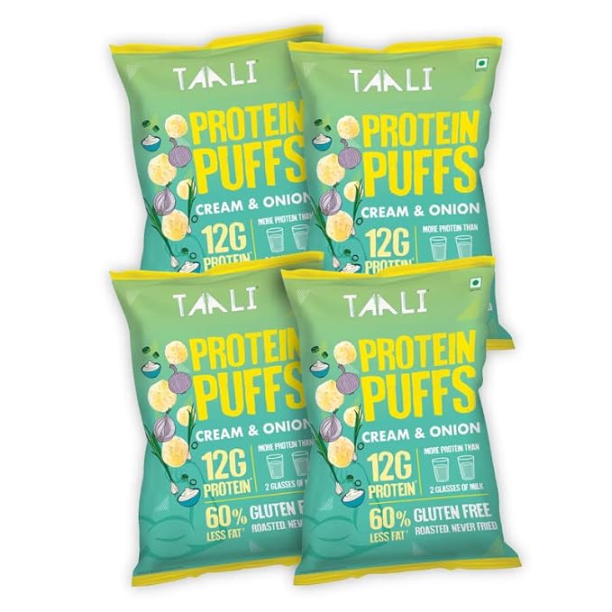 Taali protein Puffs Cream Onion 74g