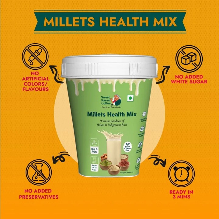 Sweet Karam Coffee Millets Health Mix 250gm