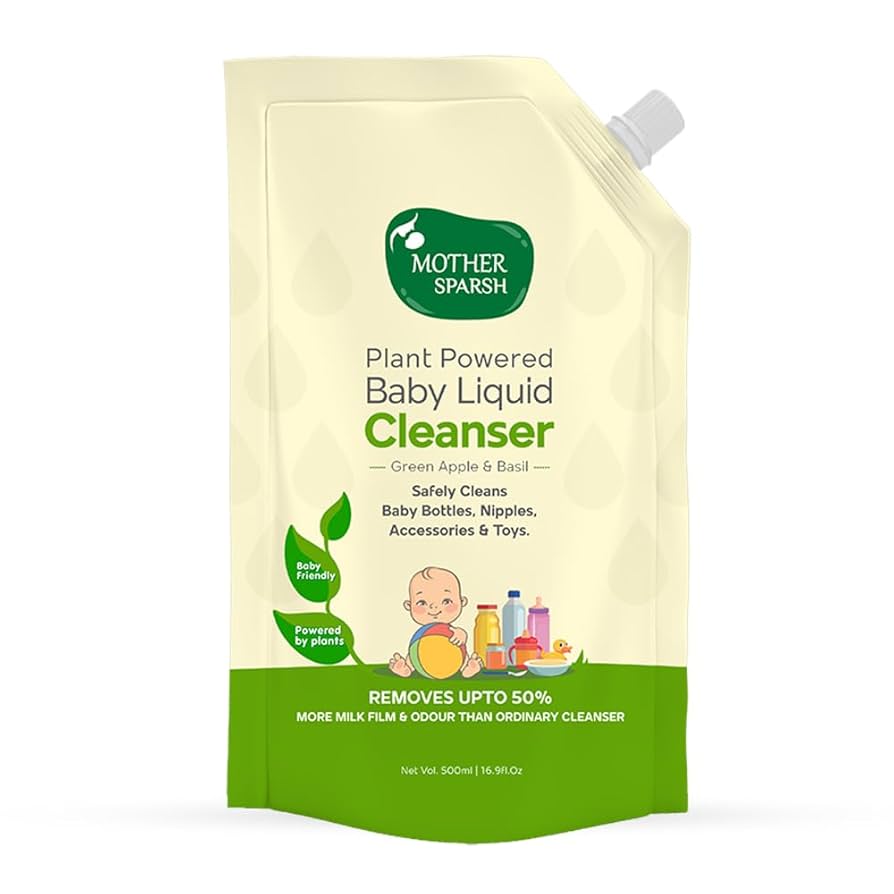 Mother Sparsh Natural Baby Liquid Cleanser 500ml