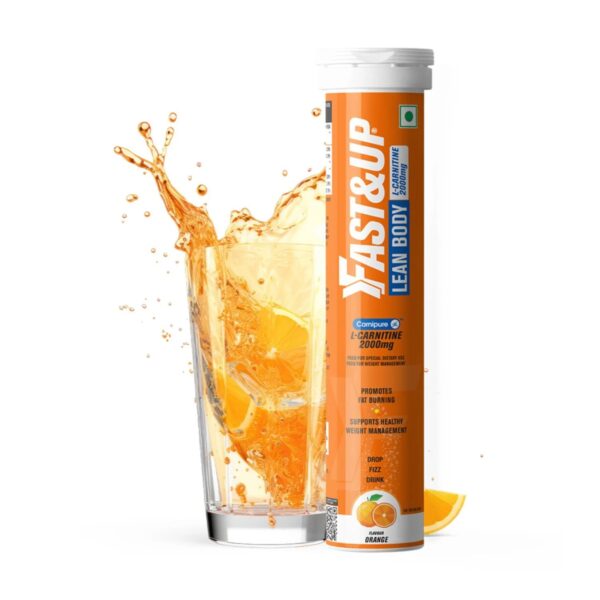 Fast Up Lean Body L Carnitine Tartrate 2000mg Advanced Effervescent Carnitine Supplement