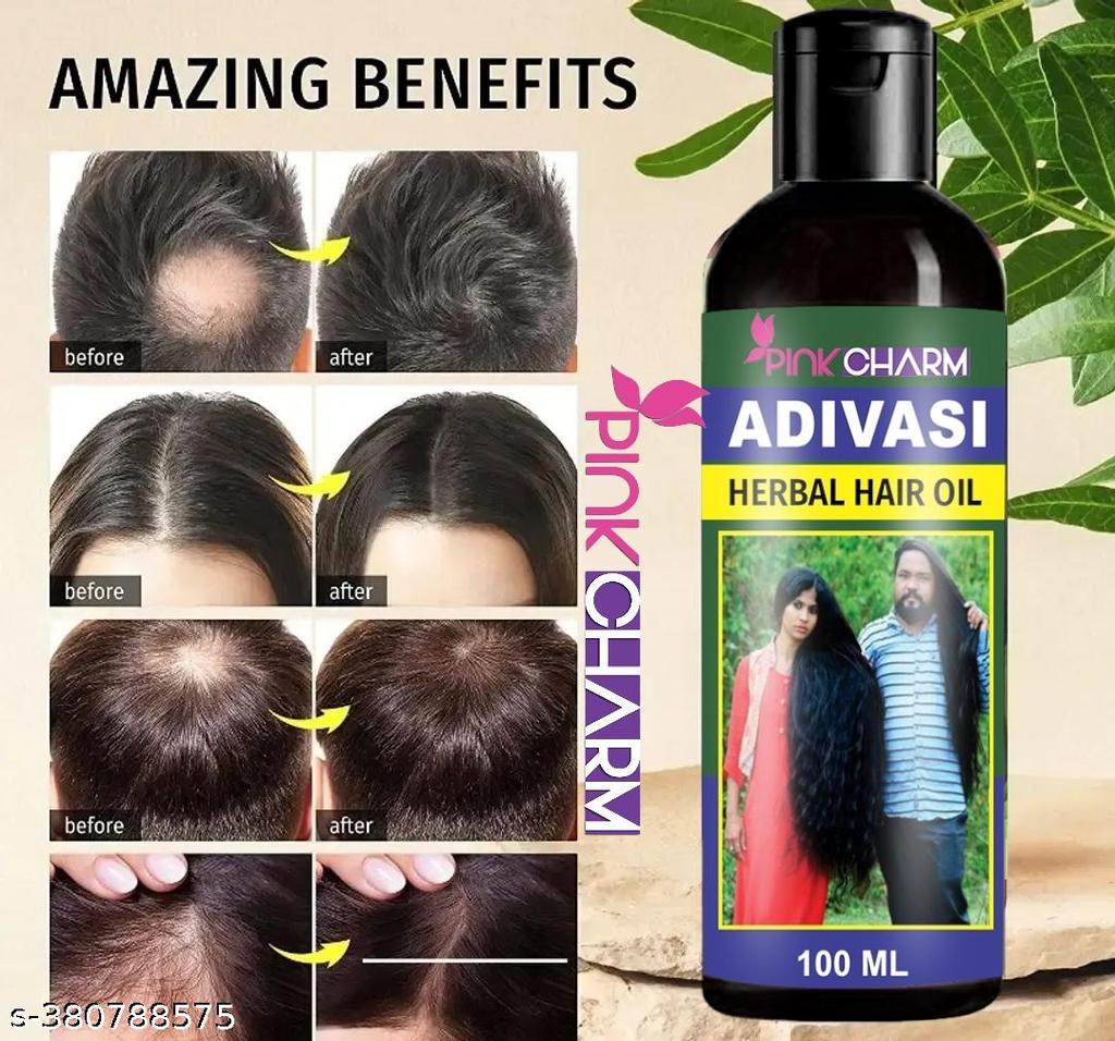 Pink charm Adivasi herbal hair oil 100ml