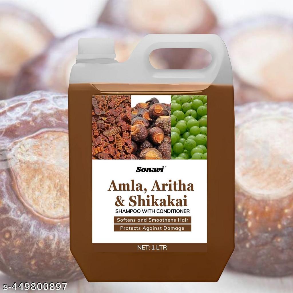 Drybins amla aritha and shikakai shampoo 1ltr