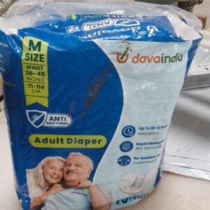 DavaIndia Diaper Adult M SIZE 10 UNITS