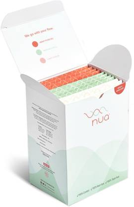 Nua Sanitary Pads For Women Safe on Skin 12 pads