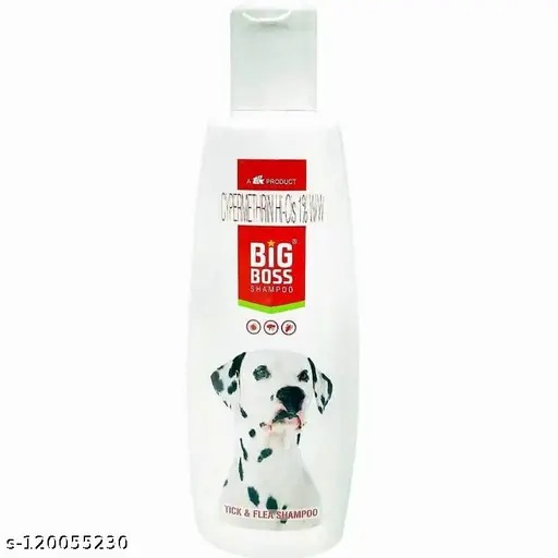TTK Big Boss Cypermethrin Fleas tick shampoo for Dogs 200ml