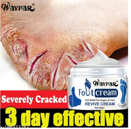 WaYFaR Foot Crack Cream For Dry Cracked Heels 50gm