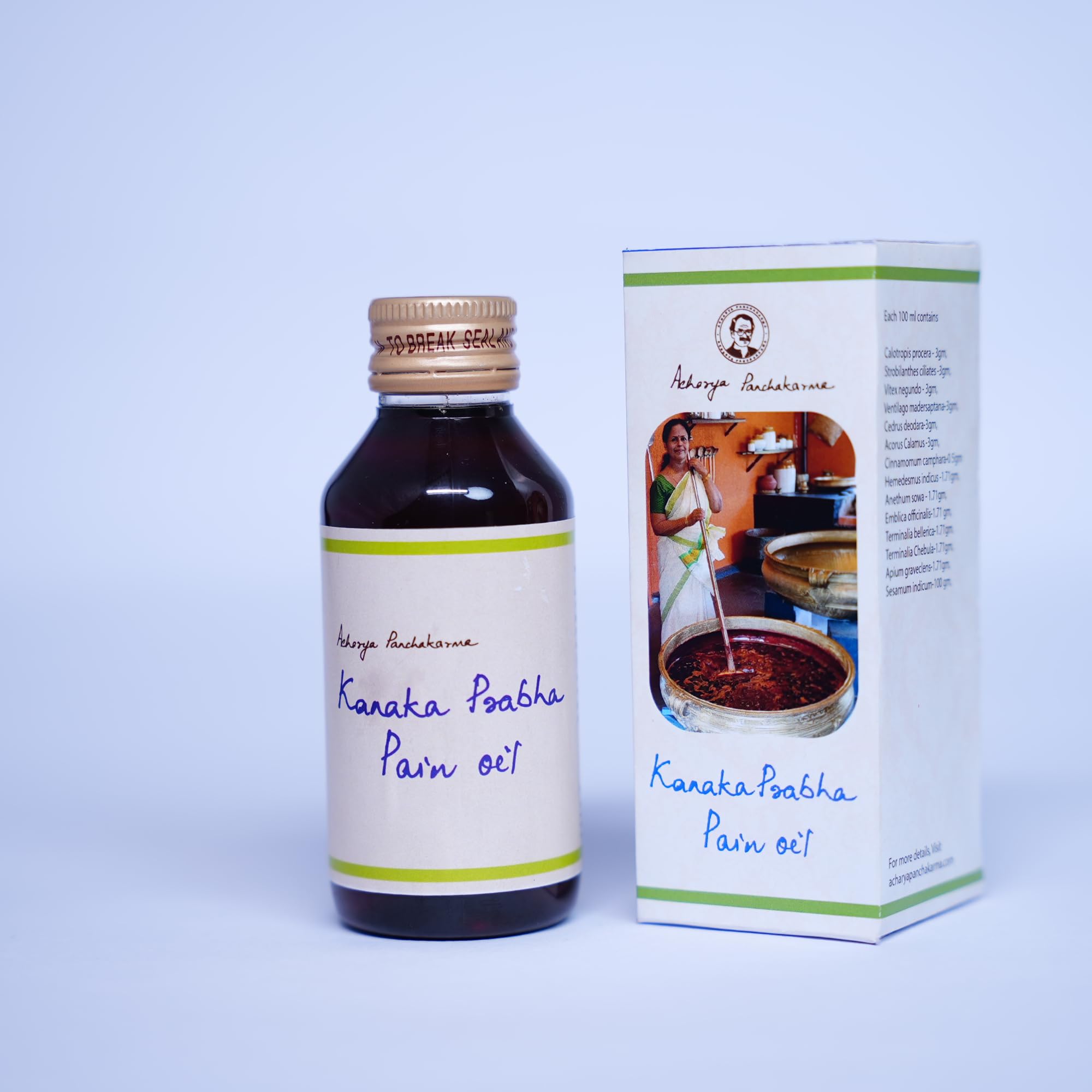 Acharya panchakarma kanaka prabha pain oil 115ml