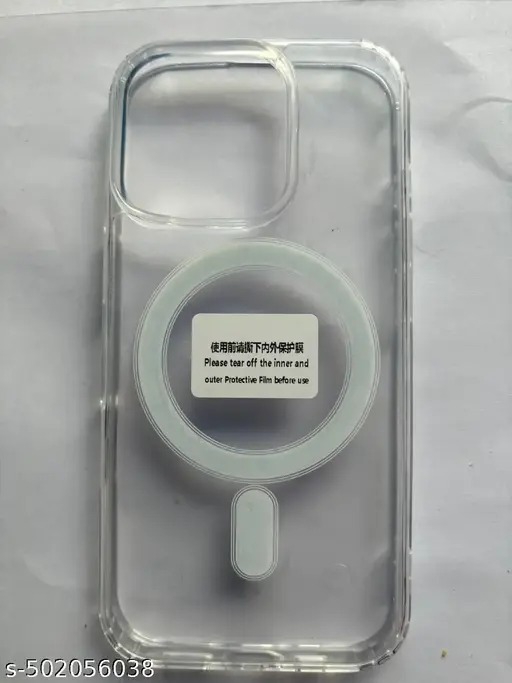 Private Lable iPhone 16 Pro Transparent Back Cover
