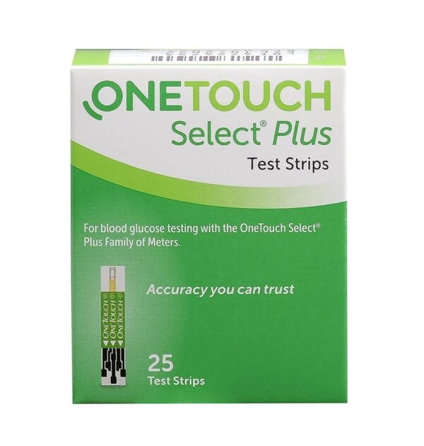 One Touch Select Plus Strips 25