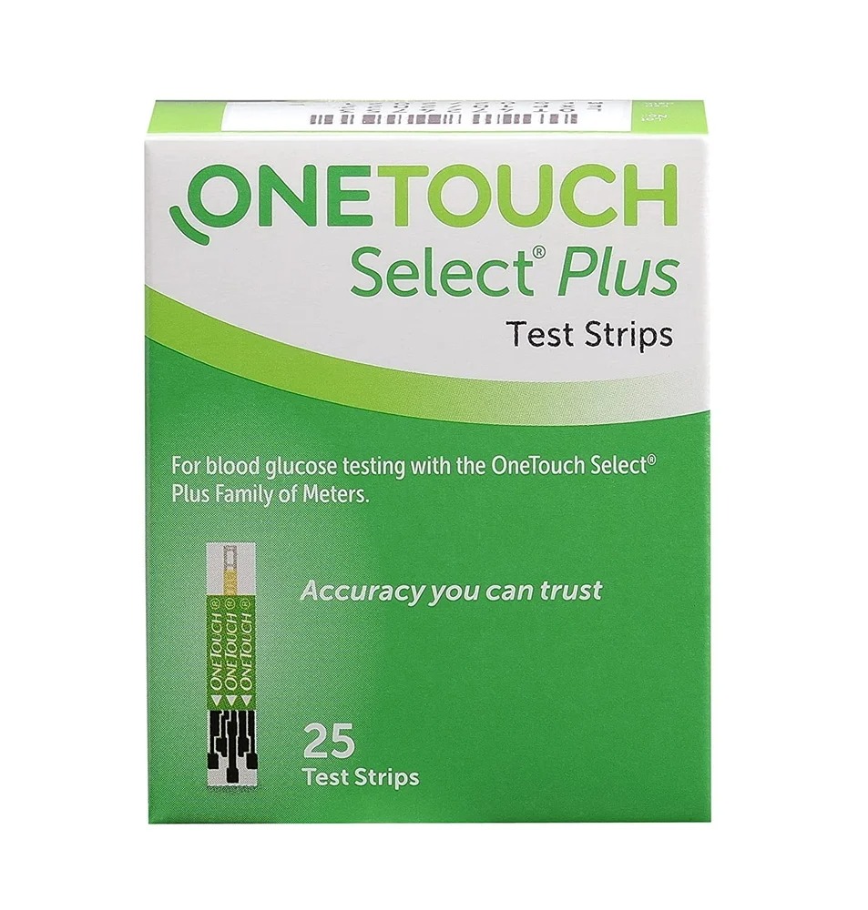 One Touch Select Plus Strips 25