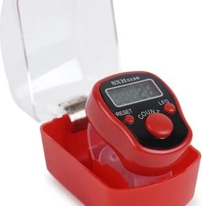 SXH 5 Digit LCD Finger Counter Hand Red colour