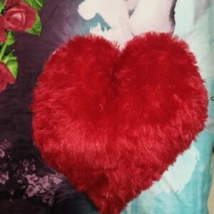 Sleepsia Heart Shaped Pillow The Ultimate Valentines Day Gift for Girlfriend Boyfriend Couples Husband Wife Personalized Red Love Cushion red colour 13 13 inch
