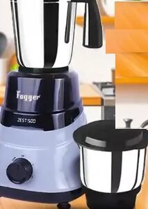 Fogger Zest Pro model 3 jar mixer Grinder 600 Watt black And Grey