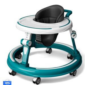 StarandDaisy Baby Walker with Adjustable Height for 6 24 Months Babies Blue