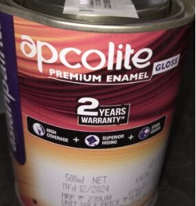 Asian Paints 500ml Apcolite Premium Enamel colour WILILAC