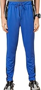 Ajile by Pantaloons Mens Slim Track Pants Royal Blue Colour L Size