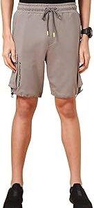 Ajile by Pantaloons Mens Shorts Dark Grey Colour XXL Size