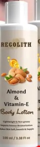 Regolith Body Lotion Almond Oil And Vitamin E 100ML