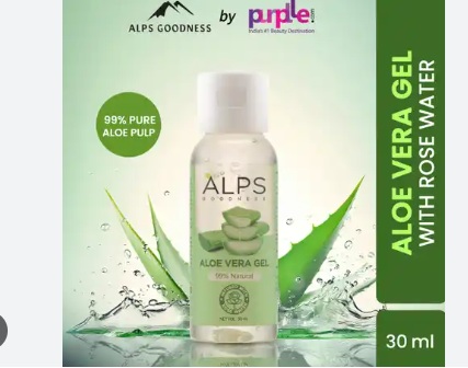 Alps Goodness Aloe Vera Gel Infused with Rose Water 30ML