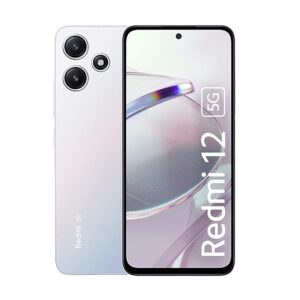 Redmi 12 5G Moonstone Silver 6GB RAM 128GB ROM Modeal No 23076RN4BI Imei no 861679063439086