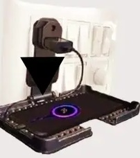 Private Label Multi Purpose Mobile Charging Holder Stand Black Colour