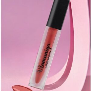 Womaniya Liquid Lipstick WLL08 4 ml Colour Peachy Nude and Nude Mood