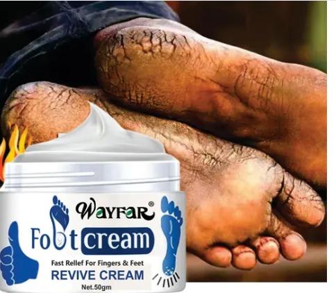 WaYFaR Foot Crack Cream For Dry Cracked Heels and Feet 50g