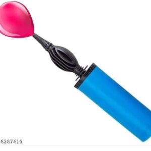 Private Label Balloon Manual Air Hand Pump for Decoration red