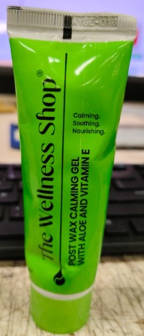 The Wellness Shop Post Wax Calming Gel With Aloe And Vitamin E 50g