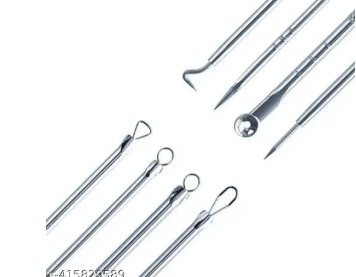 Private Label TRADERS SB Blackhead Remover Needle Pimple Blemish Extractor Remover Blackhead set of 4 piece
