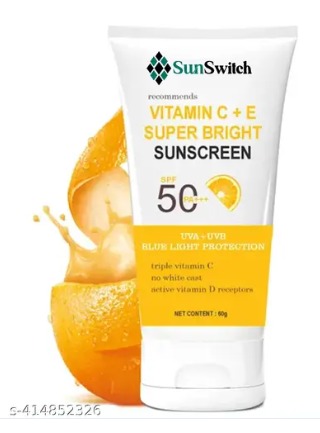 Private Label Sunscreen Super Bright Sunscreen 60mg