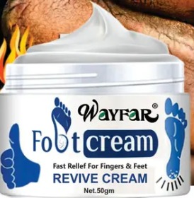 Private Label WaYFaR Foot Crack Cream For Dry Cracked Heels and Feet 50gm