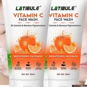 Latibule Vitamin C Face Wash Oil Controal and Remove Pigmentation 50ml Pack of 2
