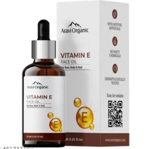 Aravi Organic Vitamin E Face Oil 30ml